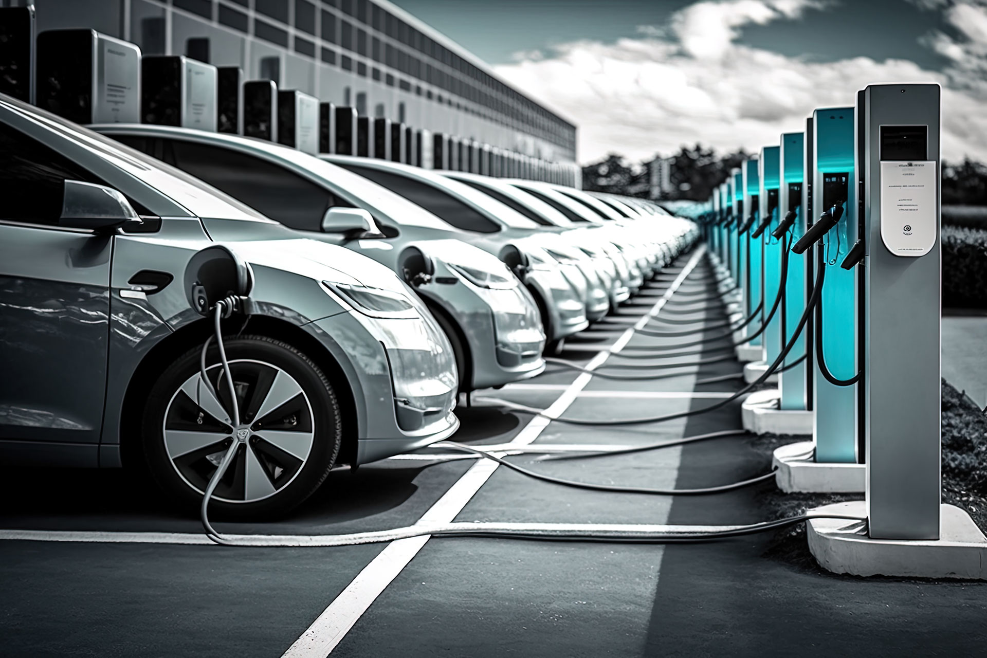 Manage multiple charging stations